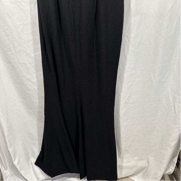 NEW Dress the Population [ Medium ] Amy One Shoulder Crepe‎ Gown in Black - Picture 12 of 14